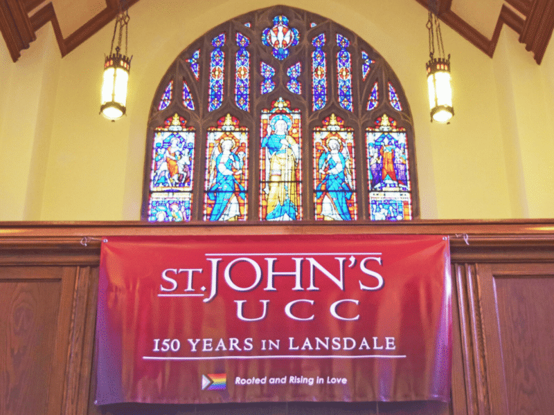 150th Anniversary Banner
